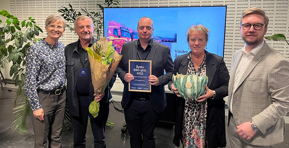 hv transport vinder Årets ESG-Pris