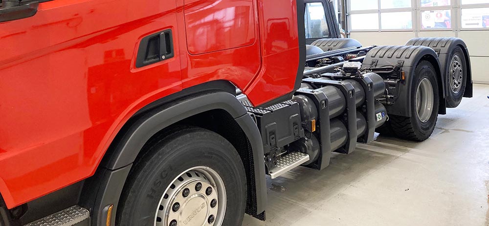 scania 50t gaslastbil