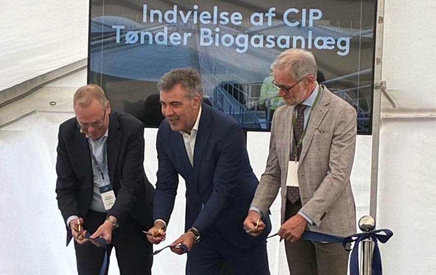 toender biogas indvielse bioenergi
